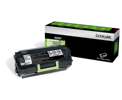 Lexmark 52D2H0E/522H Black Toner Cartridge (25K pages)