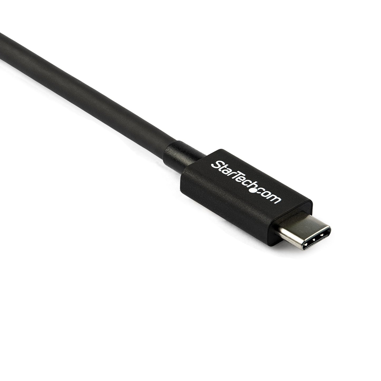 StarTech.com 2.6ft (80cm) Thunderbolt 3 Cable, 40Gbps, 100W PD, 4K/5K, Thunderbolt