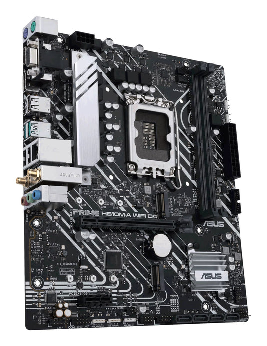 ASUS PRIME H610M-A WIFI D4 Intel H610 LGA 1700 micro ATX Motherboard