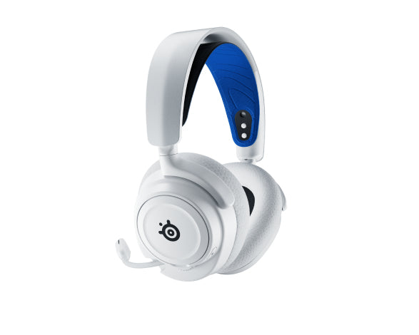 Steelseries ARCTIS NOVA 7P WHITE Headset Wireless Head-band Gaming Bluetooth Blue