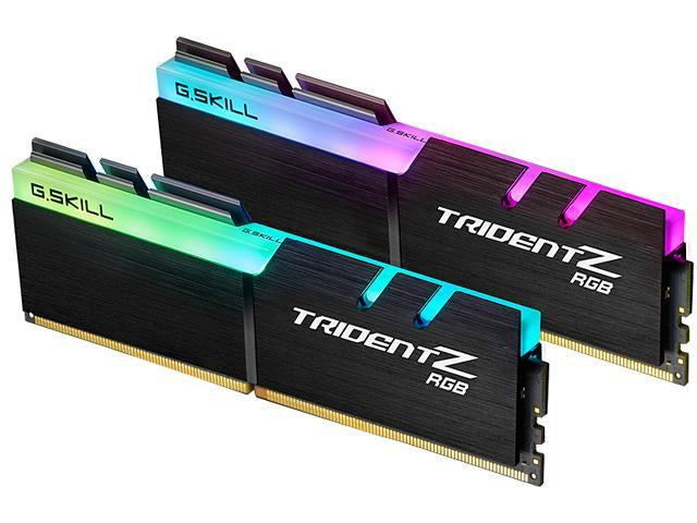 G.Skill Trident Z 32GB (2x16GB) DDR4 3200MT/s Desktop RAM (32GTZRX)