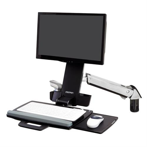 Ergotron Styleview Sit-Stand Combo Arm 61 cm (24") Wall Aluminium Mount