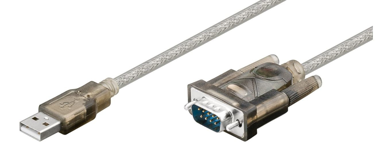 Microconnect 68875 serial cable Transparent 1.5 m USB Type-A