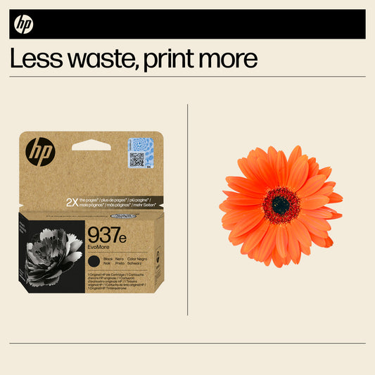 HP 4S6W9NE/937E Black Ink Cartridge (2.5K pages)