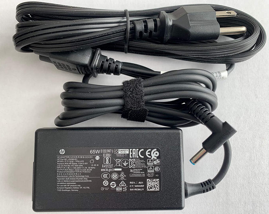 HP L25298-002 power adapter/inverter Indoor 65 W Black Charger