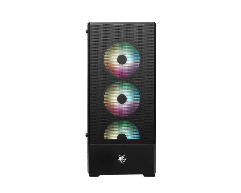 MSI MAG Forge 112R Midi Tower Black, Transparent PC Case