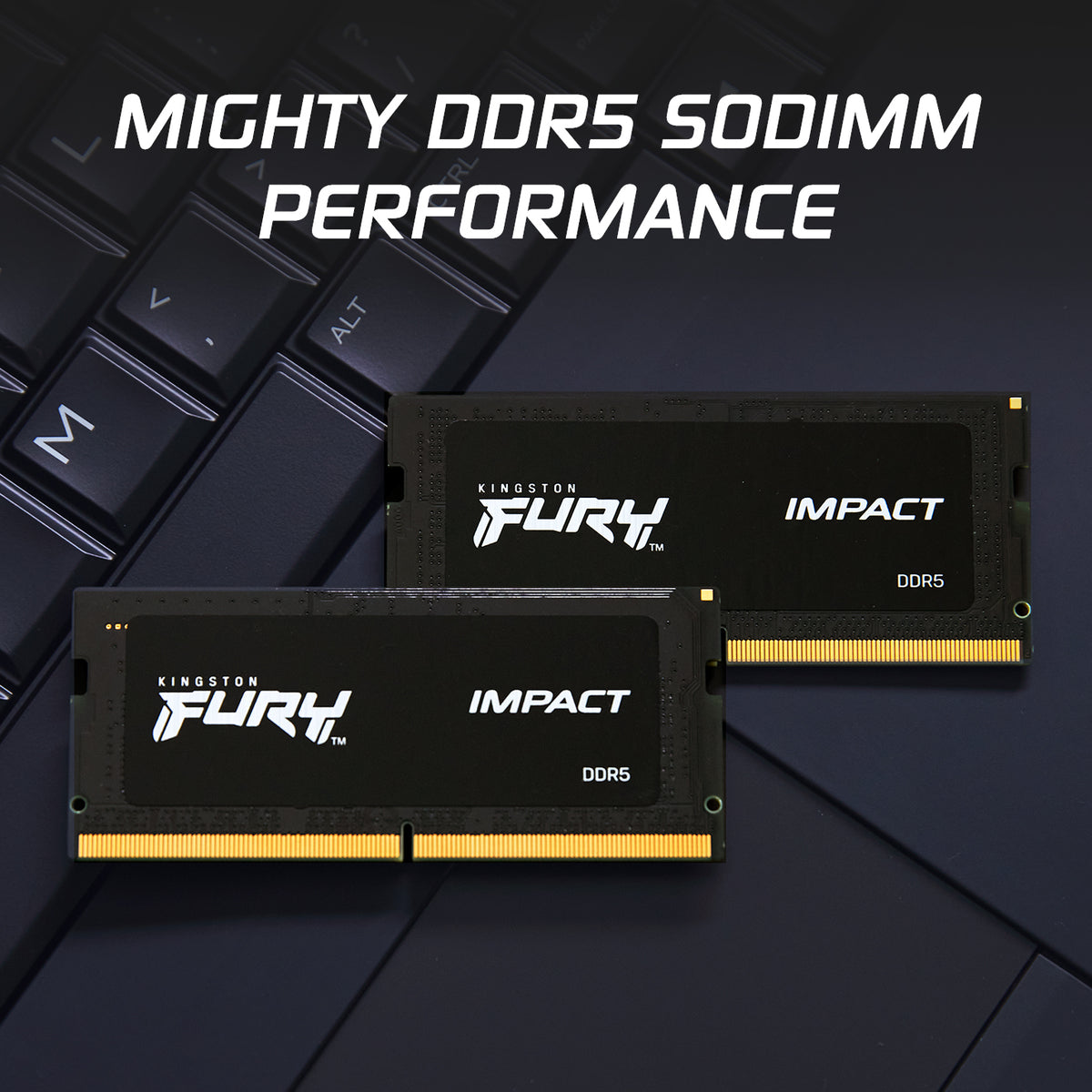 Kingston Technology FURY 32GB DDR5 6400MT/s CL38 SO-DIMM Laptop RAM