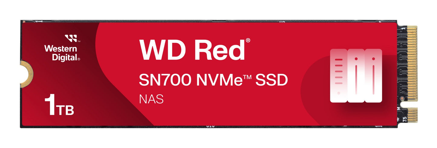 Western Digital Red 1TB M.2 NVMe PCIe Gen3 NAS SSD