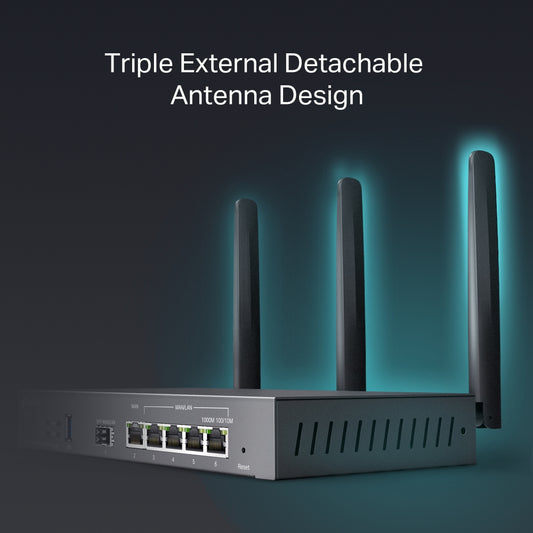 TP-LINK Omada AX3000 Gigabit VPN Router Networking