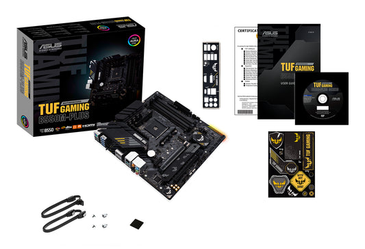 ASUS TUF GAMING B550M PLUS AMD B550 Socket AM4 micro ATX Motherboard