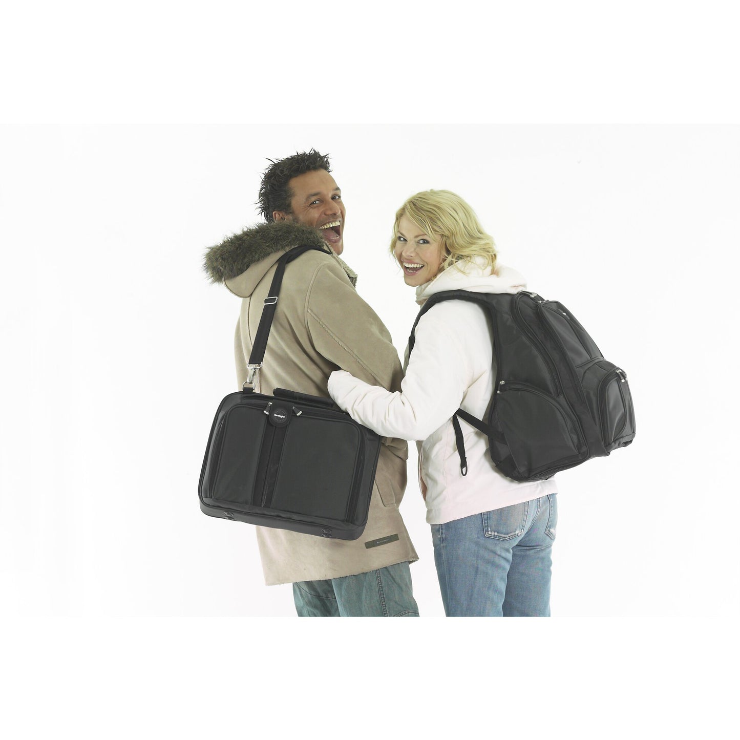 Kensington Contour 15.6'' Laptop Backpack- Black Laptop Bag