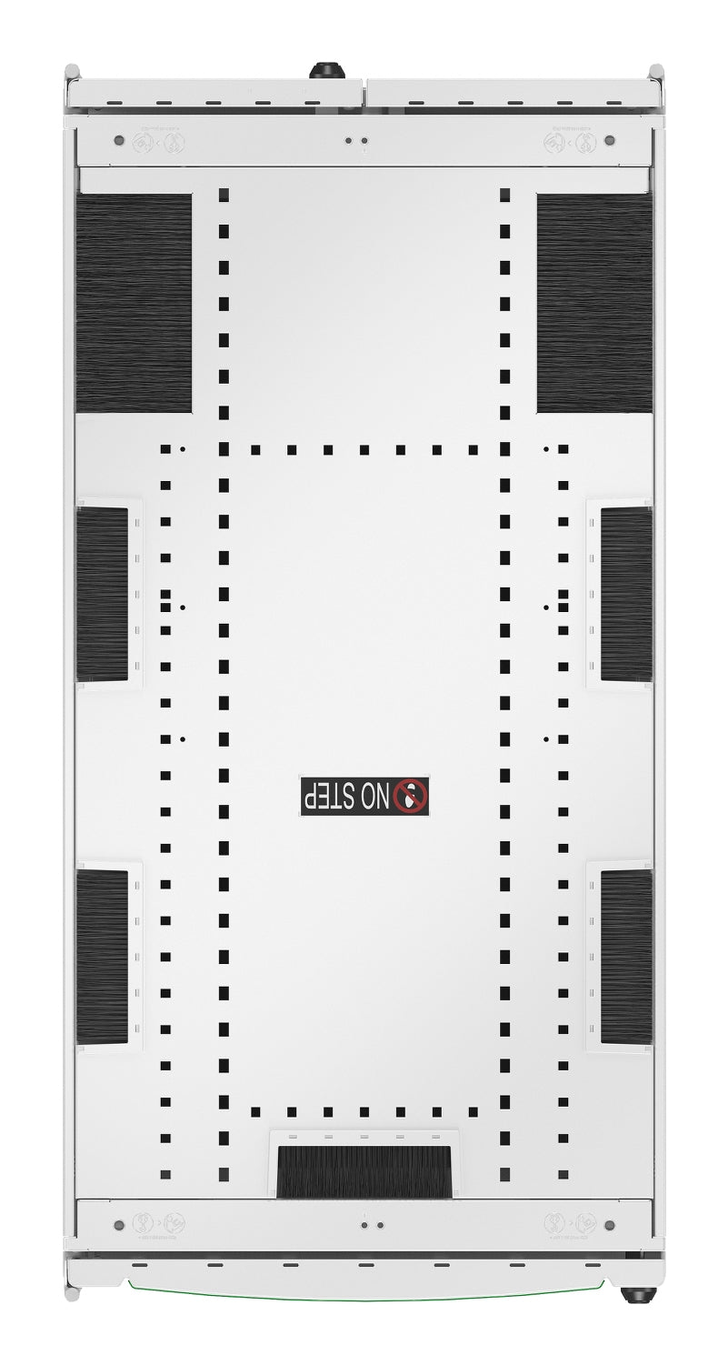 APC NetShelter SX Server Rack Gen 2, 48U, 2258H x 600W x 1200D mm, with Sides, White