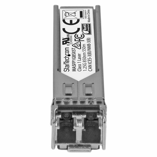 StarTech.com Cisco Meraki MA-SFP-1GB-SX Compatible SFP Module - 1000BASE-SX - 1GbE Multimode Fiber MMF Optic Transceiver - 1GE Gigabit Ethernet SFP - LC 550m - 850nm - DDM Cisco Meraki MS225, MX400, MS250 Networking