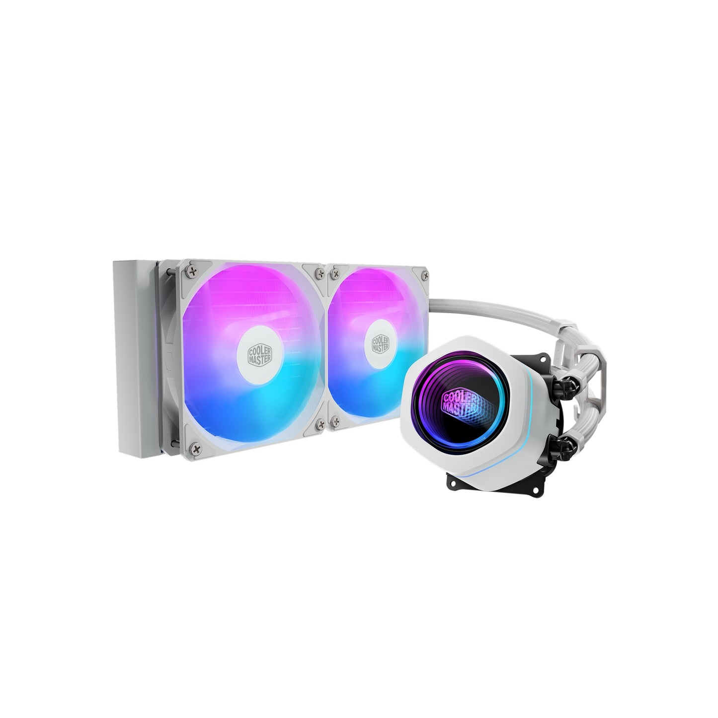 Cooler Master MasterLiquid Core Nex Processor All-in-one liquid cooler 12 cm White 1 Cooling