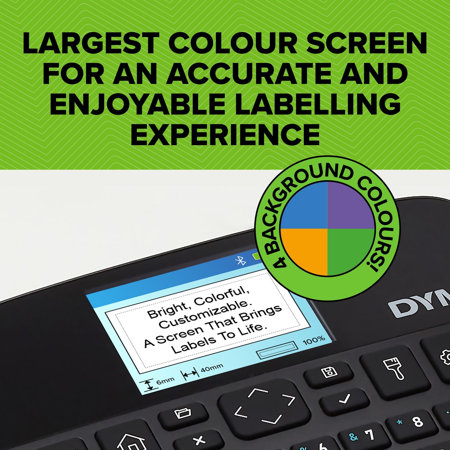 DYMO LabelManager Executive 640 CB Portable Label Printer Kit with Carry Case and 3