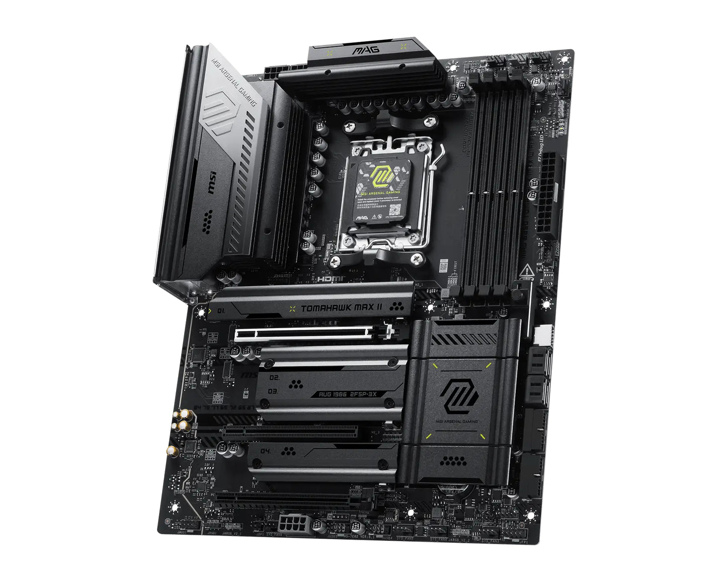 MSI MAG B850 TOMAHAWK MAX WIFI II motherboard AMD B850 Socket AM5 ATX