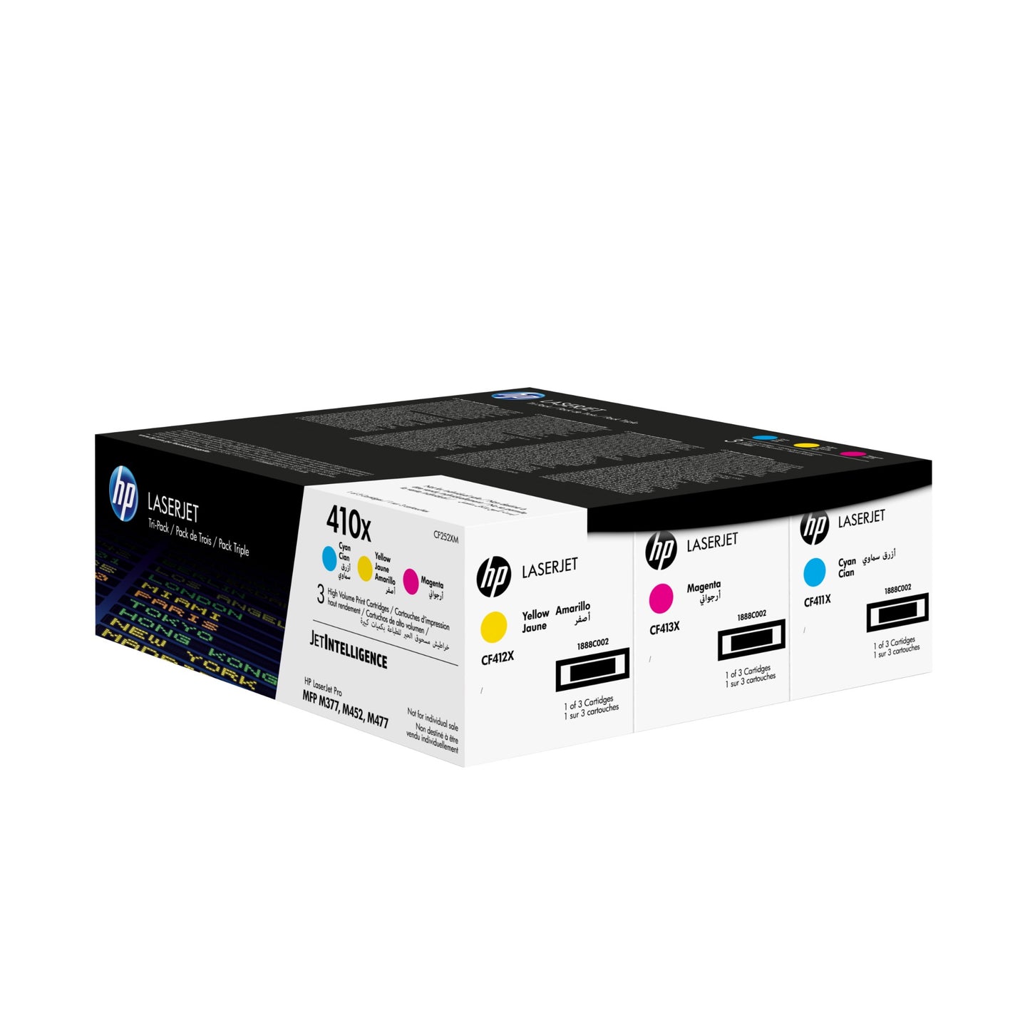 HP CF252XM/410X Toner Cartridge (5K pages, HP Pro M 452)
