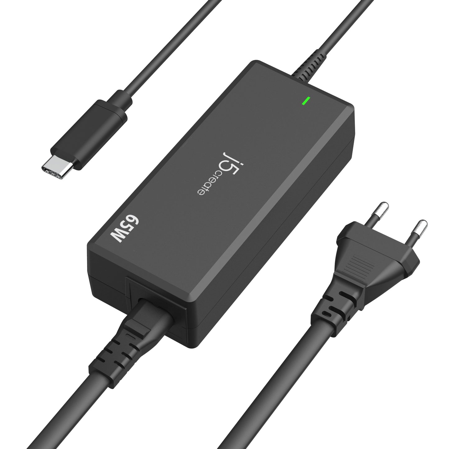 j5create JUP1265 65W PD USB-C® Power Adapter - EU Charger