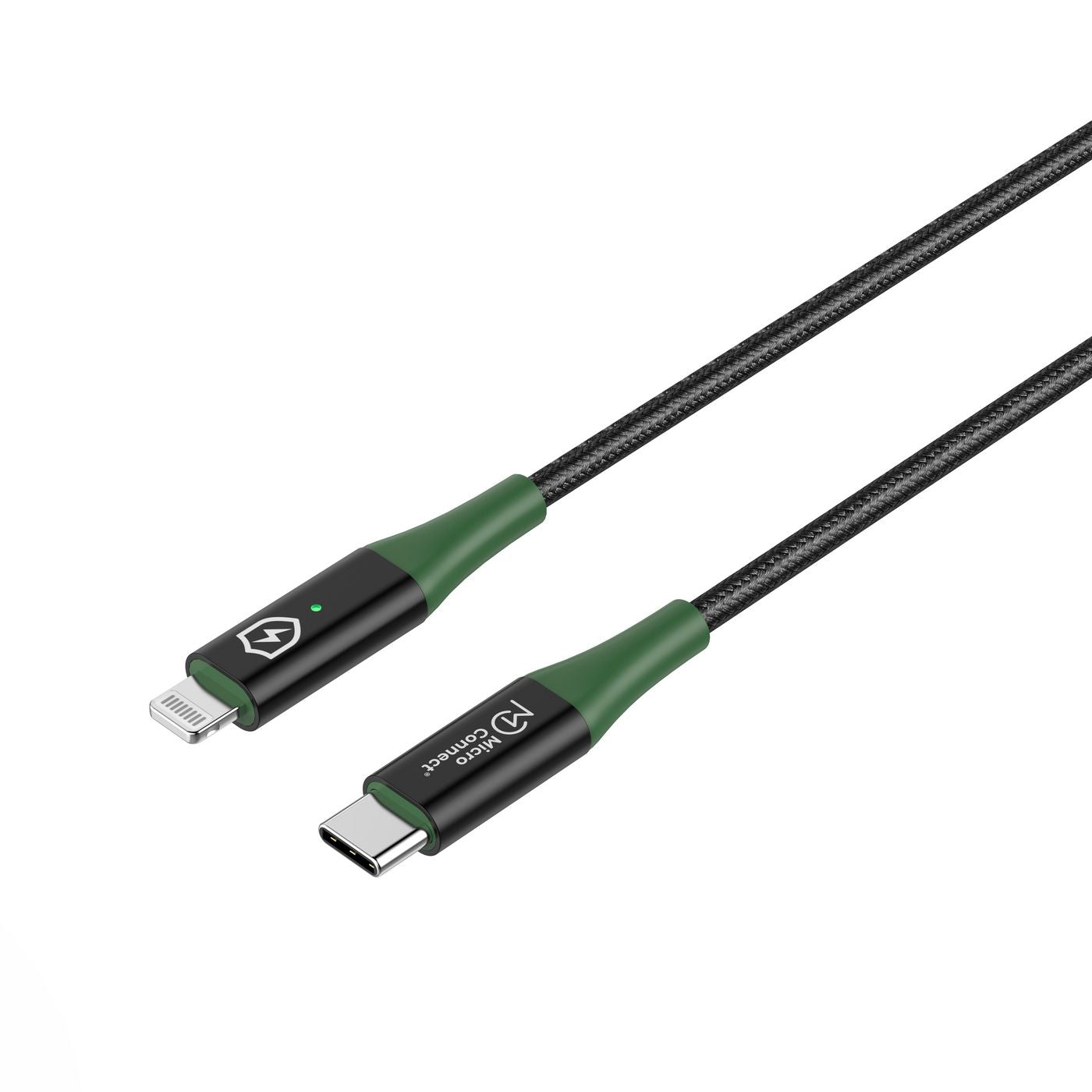 Microconnect MC-SMART USB C-L-2 lightning cable 2 m Black