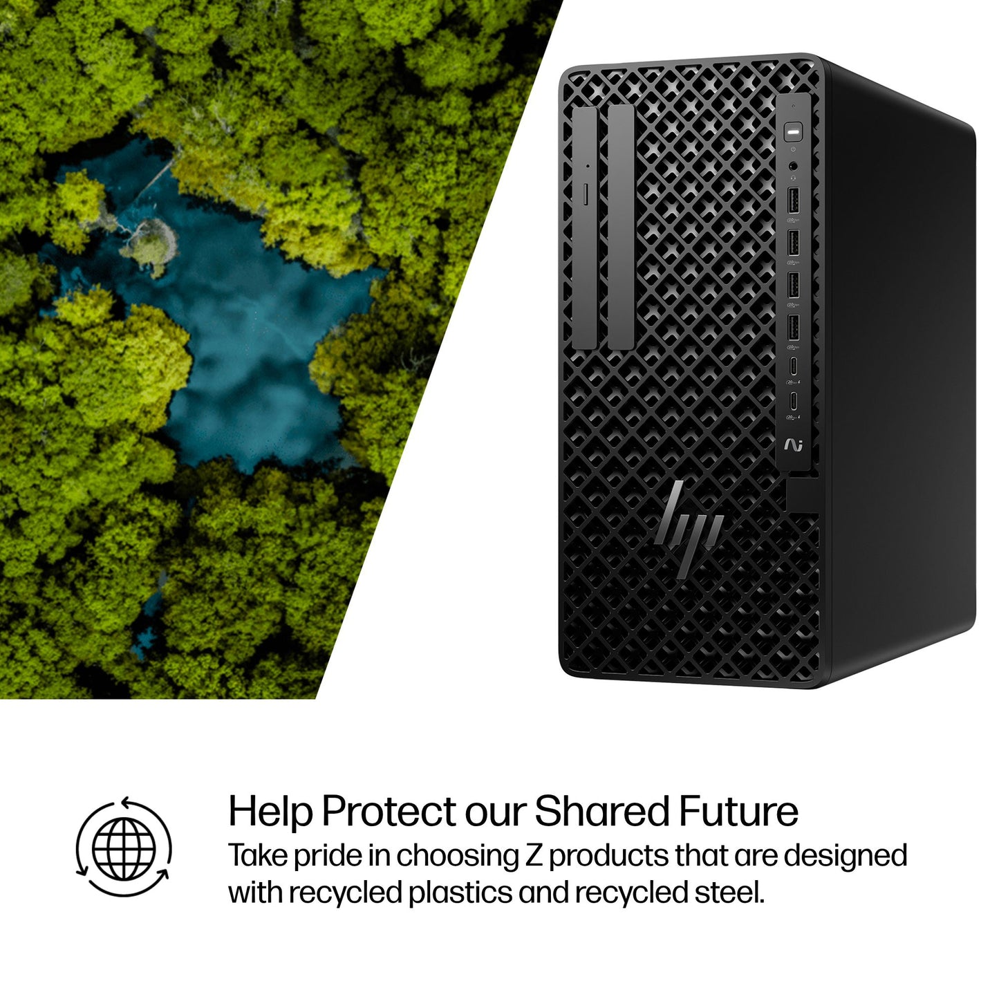 HP Z1 Core Ultra 9 285 32GB 1TB SSD NVIDIA GeForce RTX 5060 Ti Tower PC