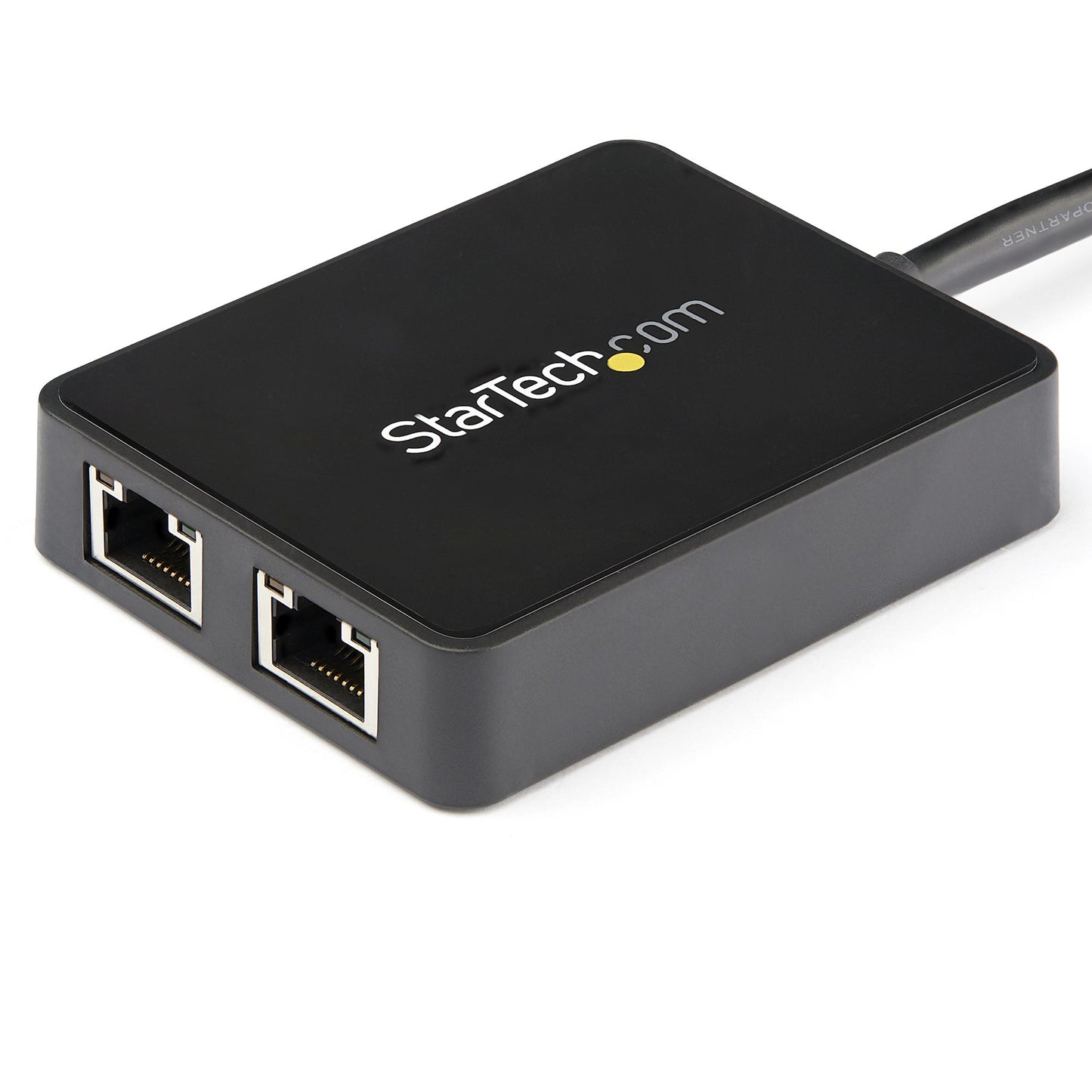 StarTech.com USB 3.0 to Dual Port Gigabit Ethernet Adapter w/ USB Port, 10/100/1000