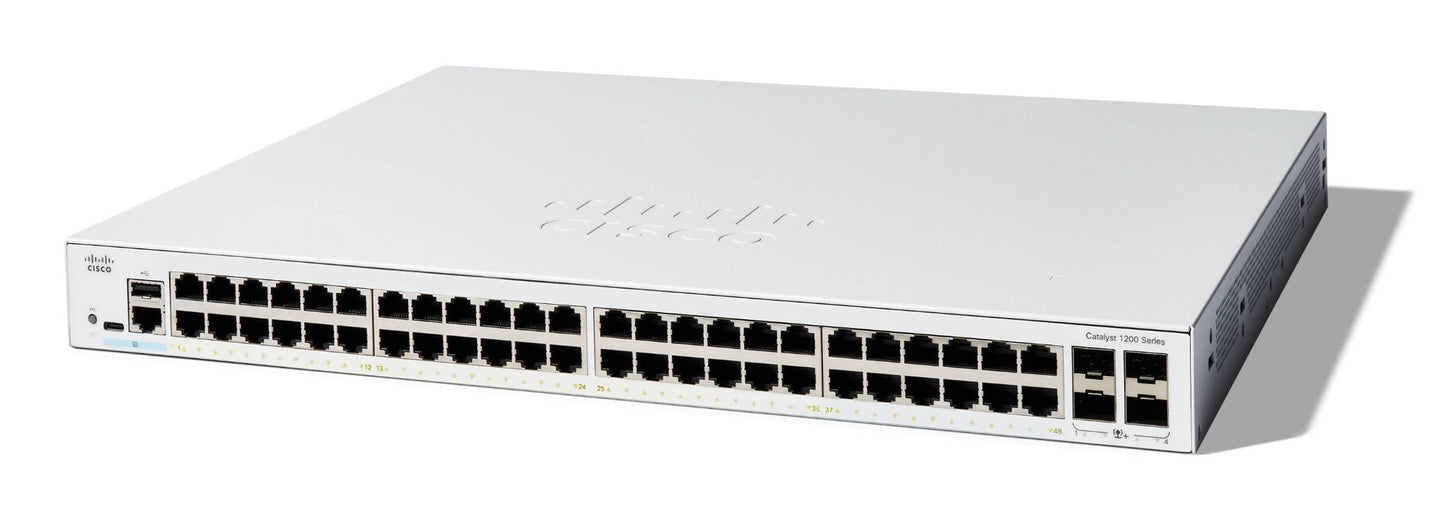 Cisco Catalyst 1200-48T-4X Smart Switch