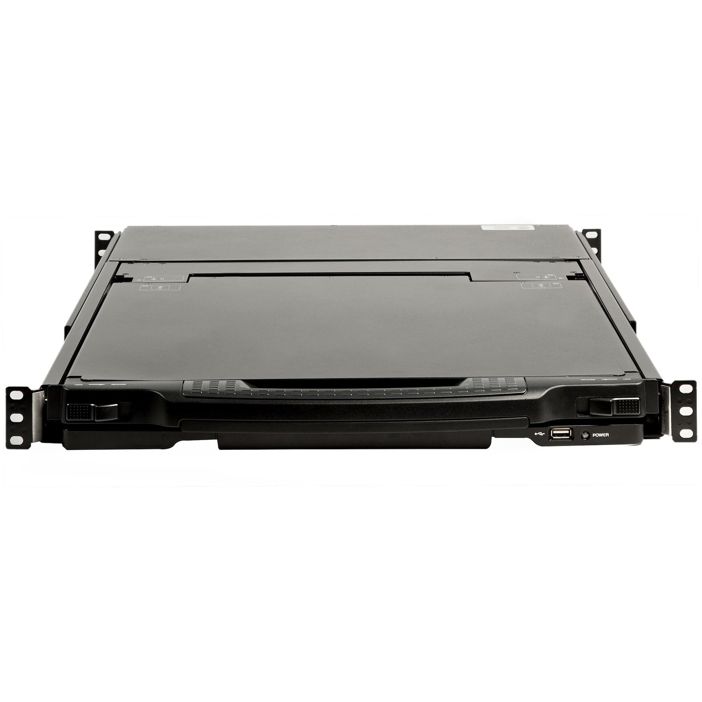 StarTech.com Dual Rail Rackmount KVM Console HD 1080p - Single Port DVI/VGA KVM