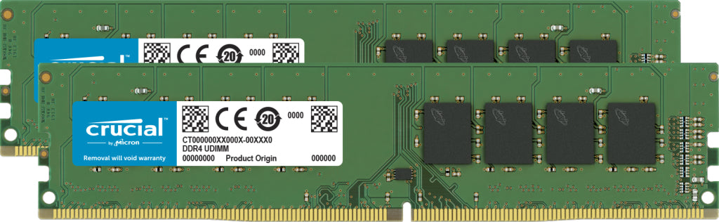 Crucial 32GB (2x16GB) DDR4 Desktop RAM