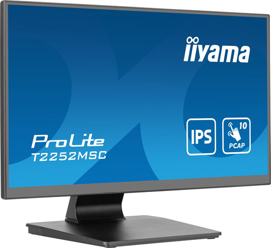 iiyama ProLite T2252MSC-B2 21.5" Full HD IPS Touch Monitor