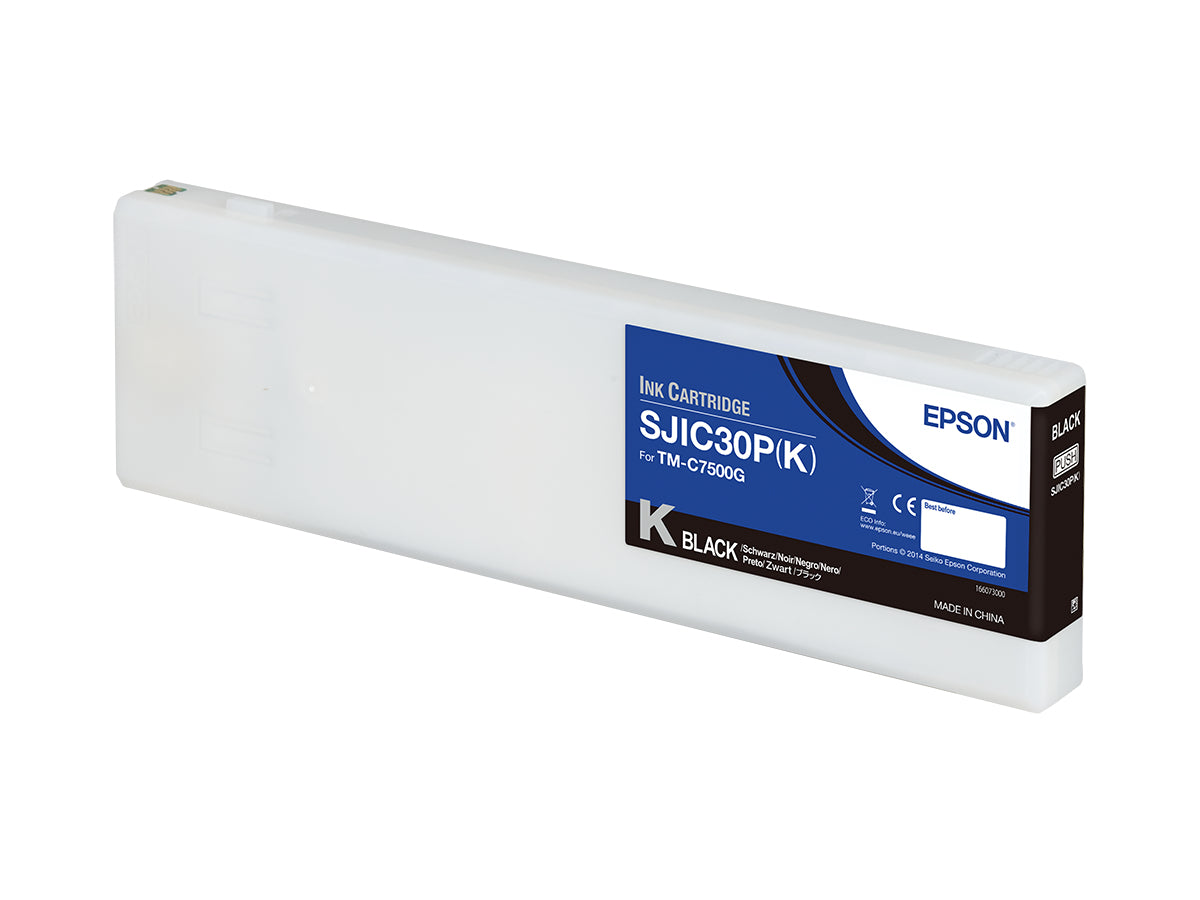 Epson C33S020639/SJIC-30-P-K Black Ink Cartridge (Epson C 7500 G)