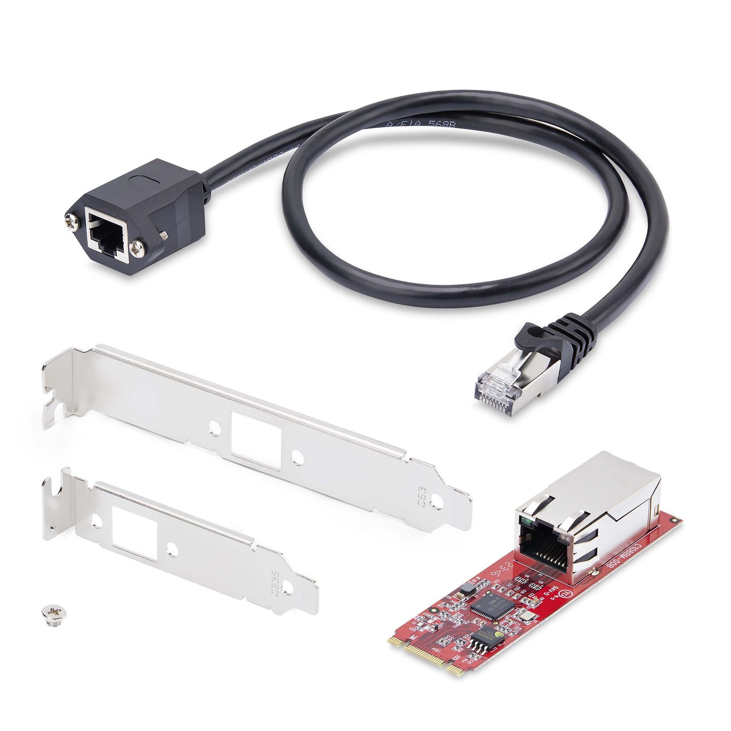 StarTech.com 1-Port 2.5GbE M.2 2280 Network Card, Multi-Gigabit Speeds Network Adapter