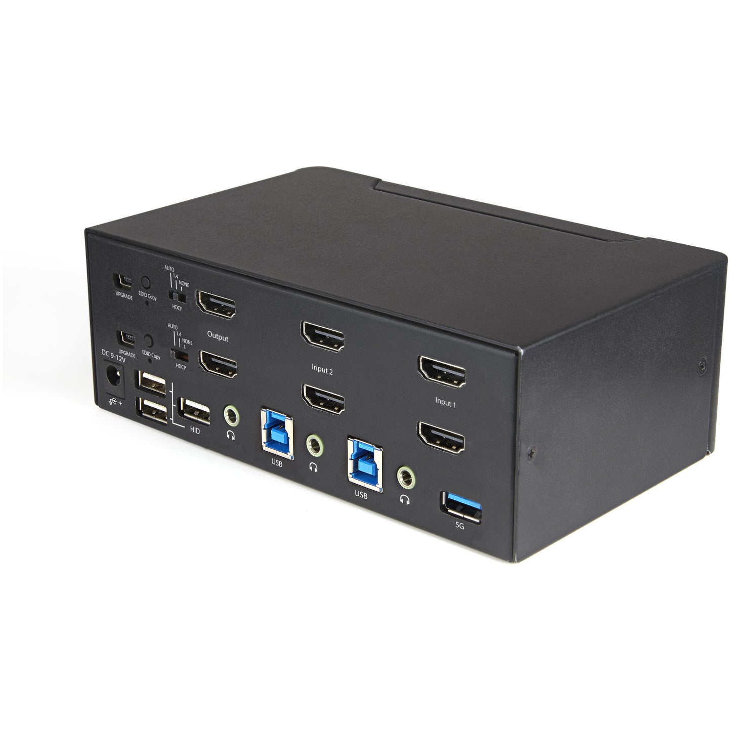 StarTech.com 2 Port Dual Monitor HDMI KVM Switch - 4K 60Hz Ultra HD HDR - Desktop 4K