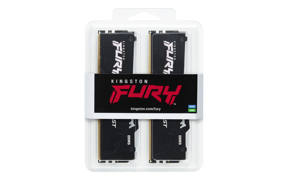 Kingston Technology FURY Beast 32GB DDR5 6000MT/s CL36 Desktop RAM (KF560C36BBE2AK2)