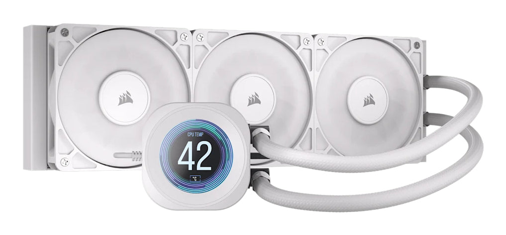 Corsair Nautilus 360 RS Processor All-in-one liquid cooler 12 cm White Cooling