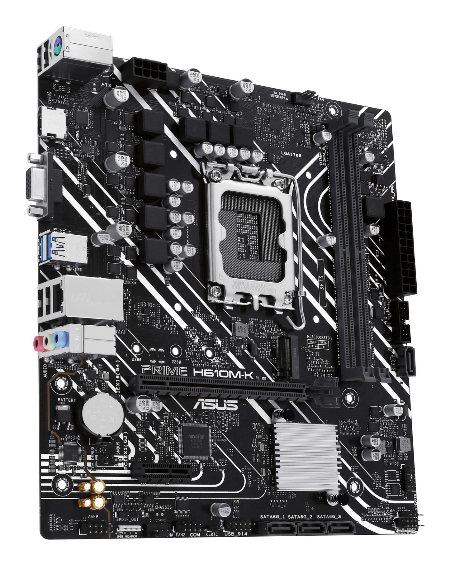 ASUS Prime H610M-K Intel H610 LGA 1700 micro ATX Motherboard
