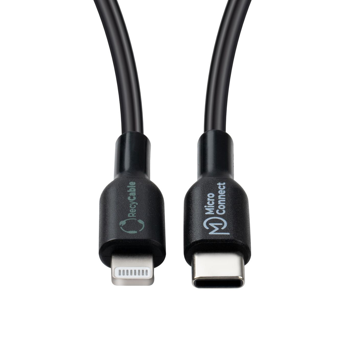 Microconnect ECO-USB3.1CL1 lightning cable 1 m Black
