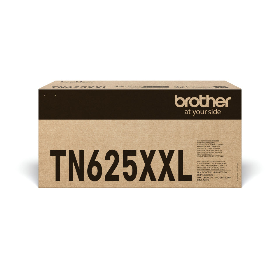 Brother TN-625XXLBK Black Toner Cartridge (7.5K pages)