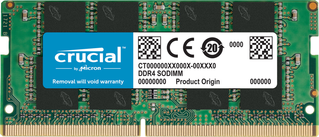 Crucial 8GB (1x8GB) DDR4 SO-DIMM Laptop RAM