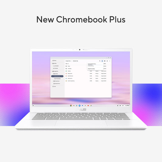 ASUS Chromebook Plus CX34 CB3402CVA-MW0586 14" Core i3-1315U 8GB 128GB UFS SSD Laptop