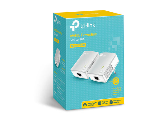TP-LINK TL-PA4010KIT 600 Mbit/s Ethernet LAN White 2 pc(s) Network Adapter