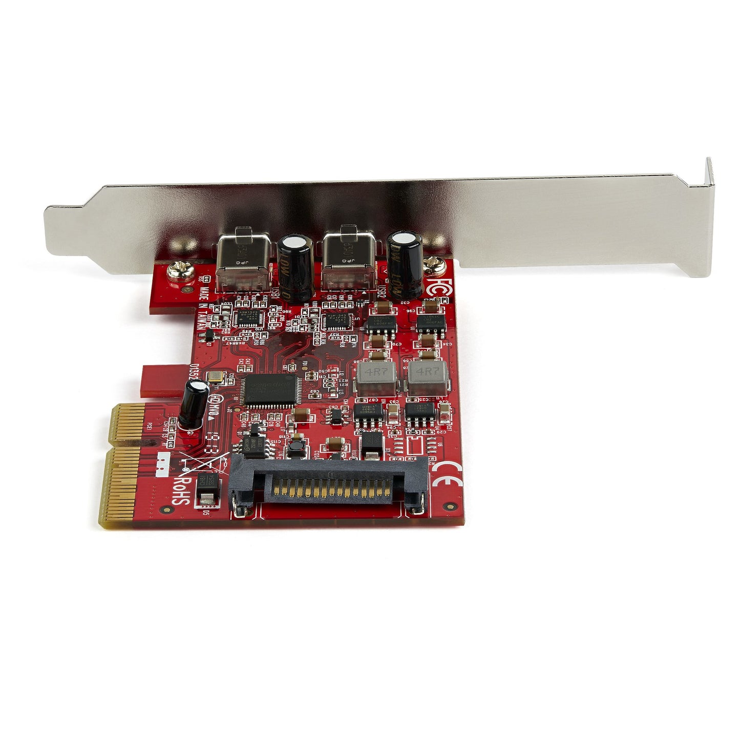 StarTech.com 2-Port USB 3.2 Gen 2 PCIe Card, USB-C 10Gbps SuperSpeed PCI Express 3.0 Hub