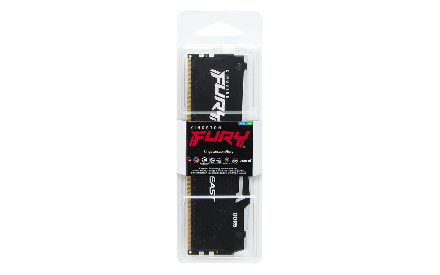 Kingston Technology FURY Beast 32GB DDR5 6400MT/s CL32 Desktop RAM ()