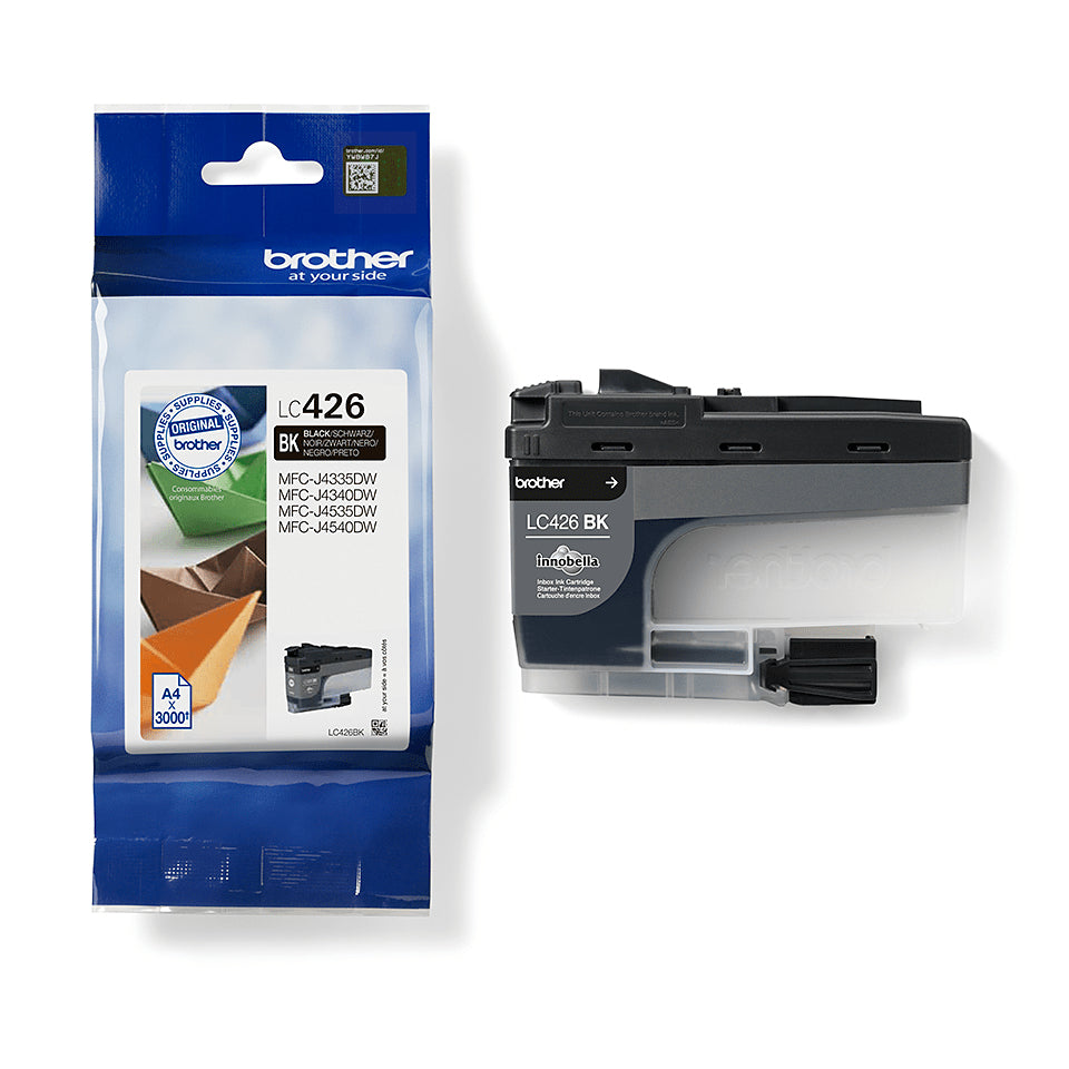 Brother LC-426BK Black Ink Cartridge (3K pages, Brother MFC-J 4335)