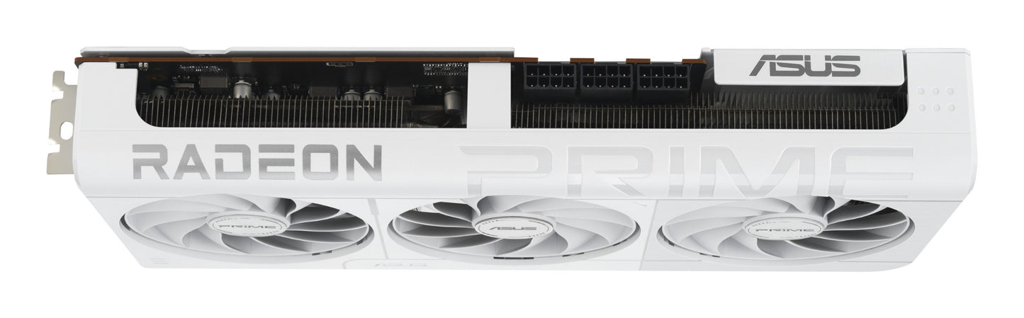 ASUS Prime Radeon RX 9070 XT 16GB GDDR6 Graphics Card (White)