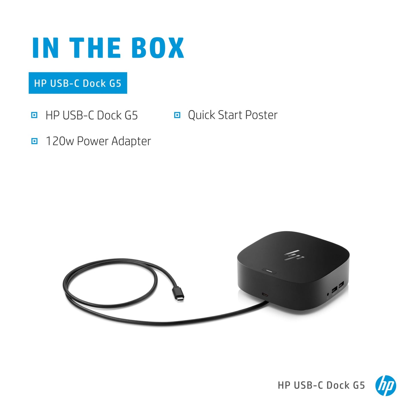 HP G5 USB-C Docking Station