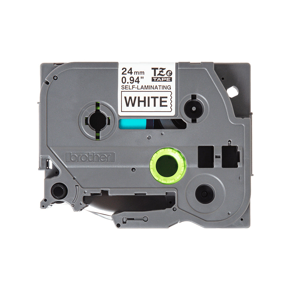 Brother TZE-SL251 DirectLabel black on white self-laminating 24mm x 8m for Brother Labels