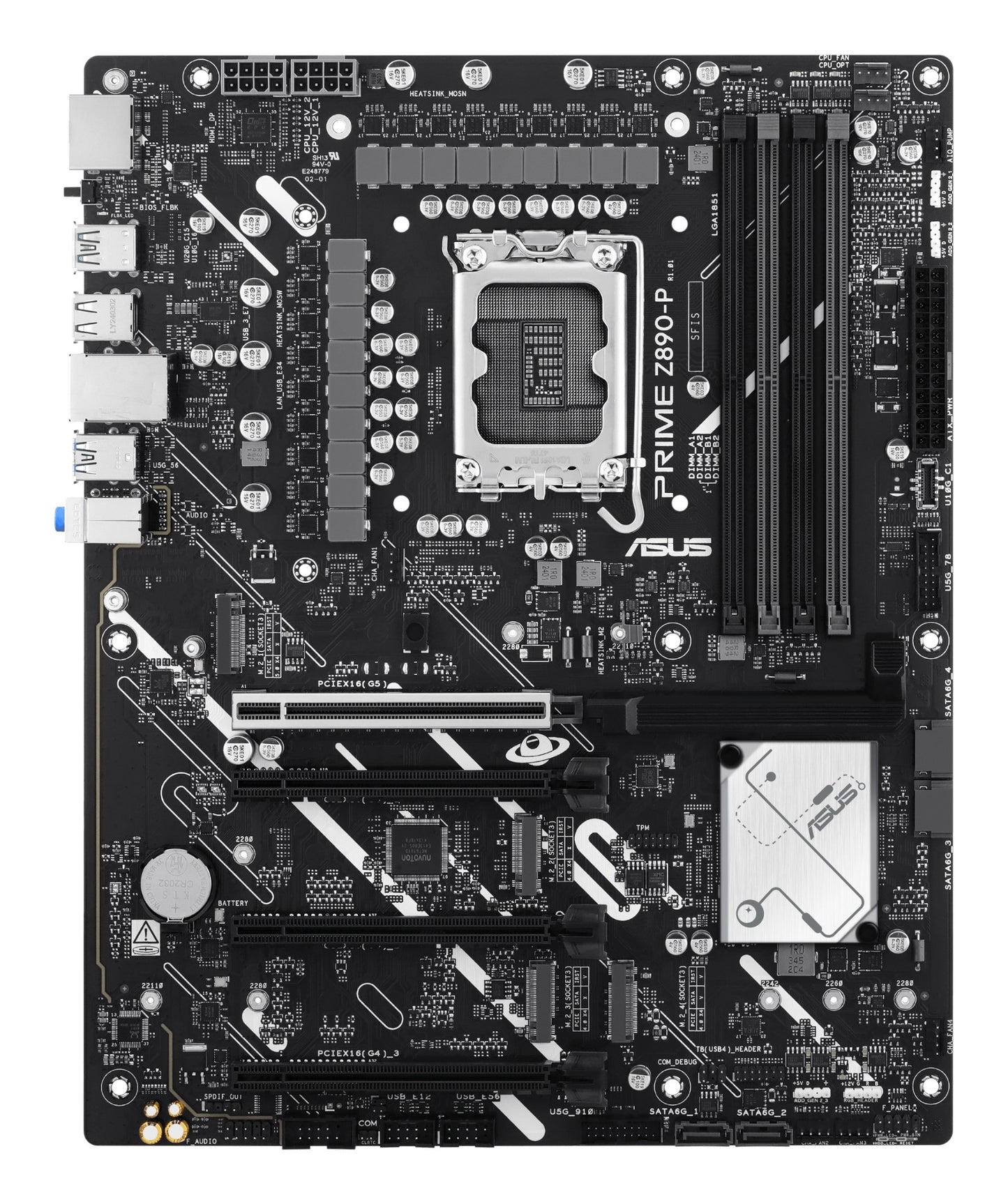 ASUS PRIME Z890-P Intel Z890 LGA 1851 (Socket V1) ATX Motherboard
