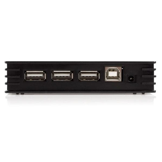 StarTech.com 7 Port Black USB 2.0 Hub - TAA
