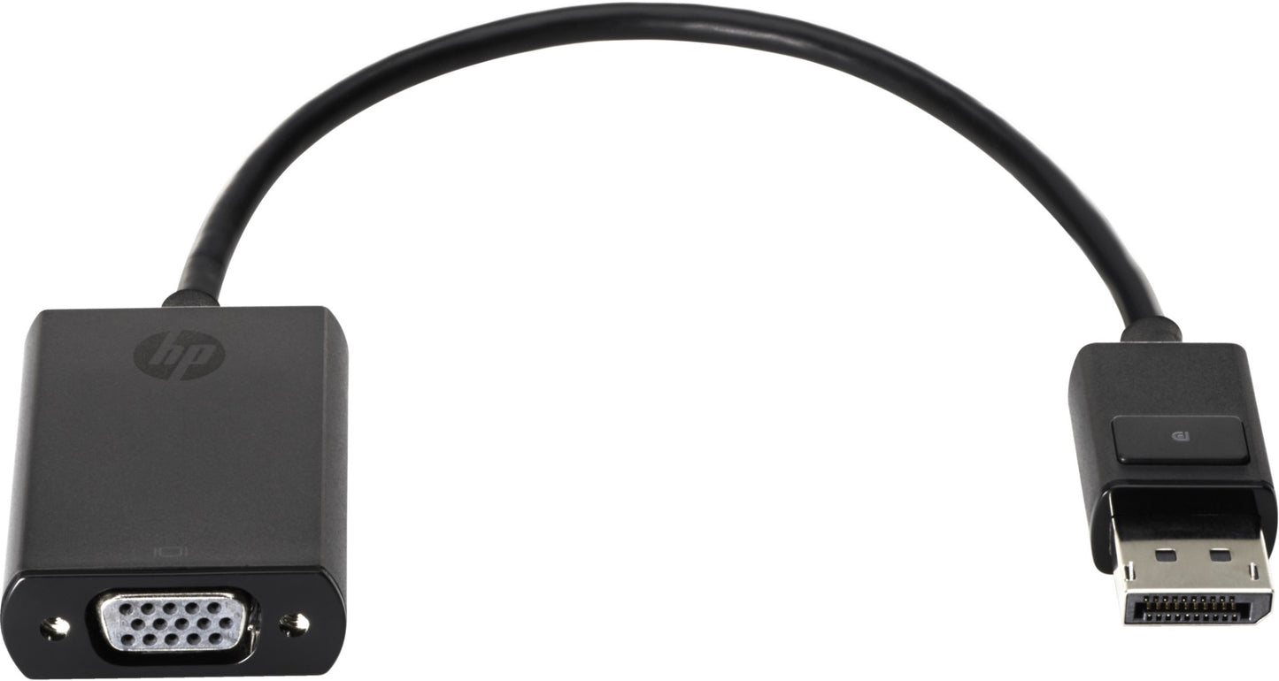 HP DisplayPort To VGA Adapter Cable