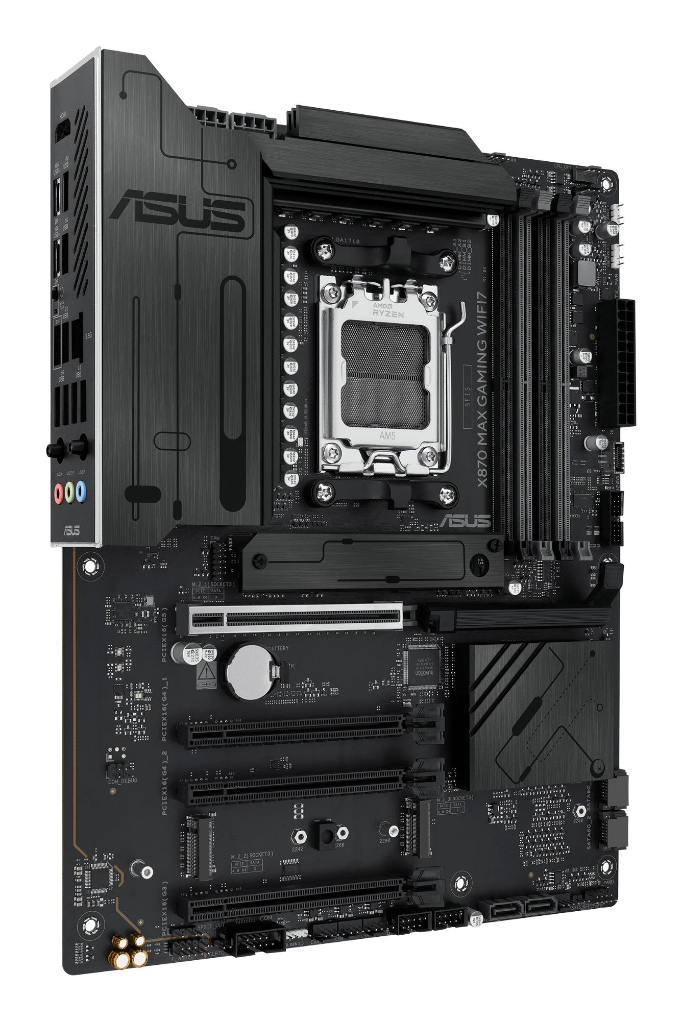 ASUS X870 MAX GAMING WIFI7 AMD X870 Socket AM5 ATX Motherboard